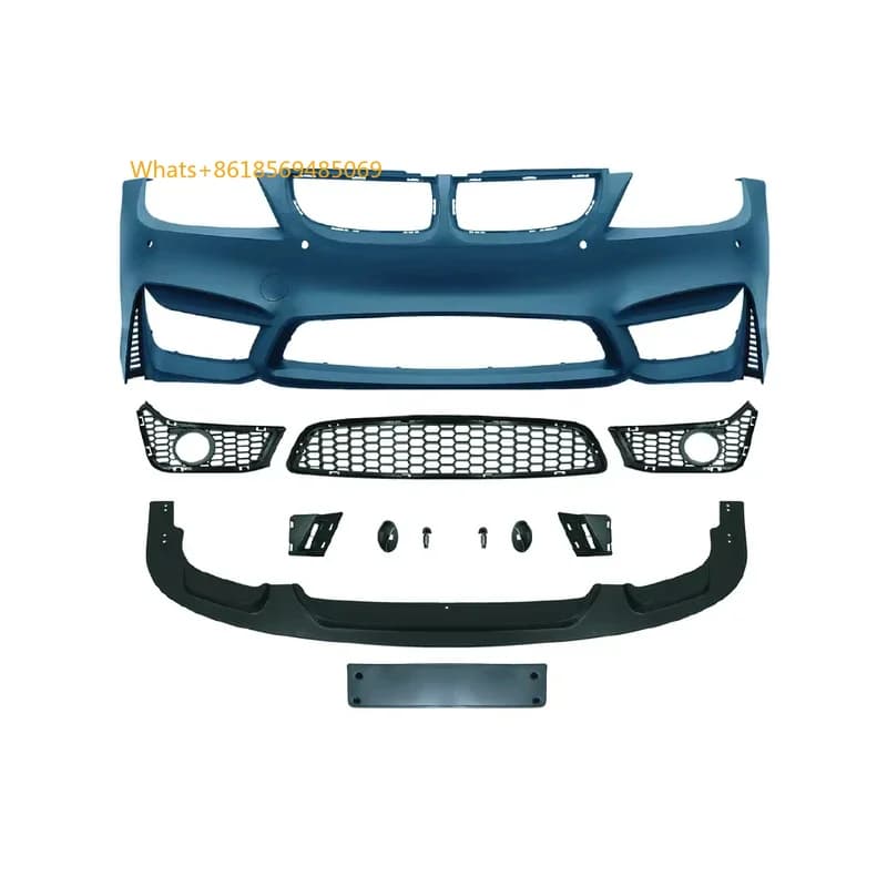 High Quality Front Bumper BM 3 Series E90 2005-2008 M4 Style With Fog Light Hole Upgraded Car Bumper