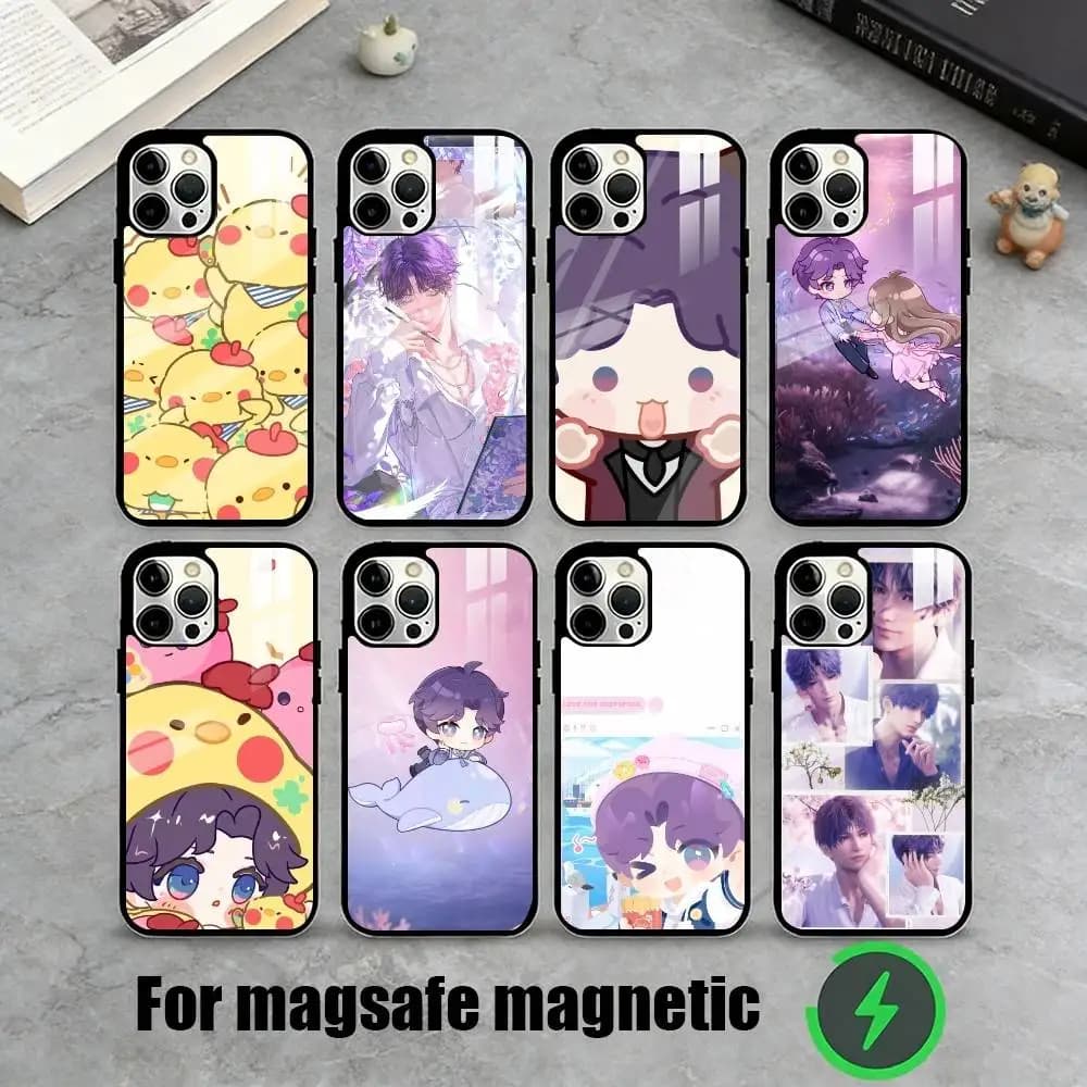 R-Rafayel Artist Painter Graphic  Phone Case For iPhone17,16,15,14,13,12,11 Plus,Pro Magnetic For Magsafe Wireless Charging