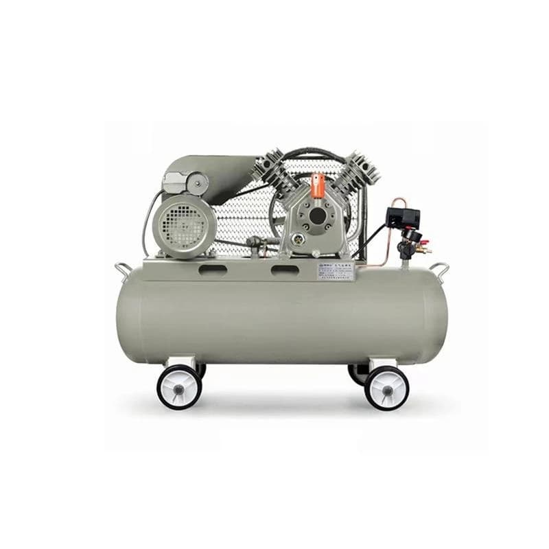 Small JGE piston air compressor, woodworking gas compressor 101 gas catties