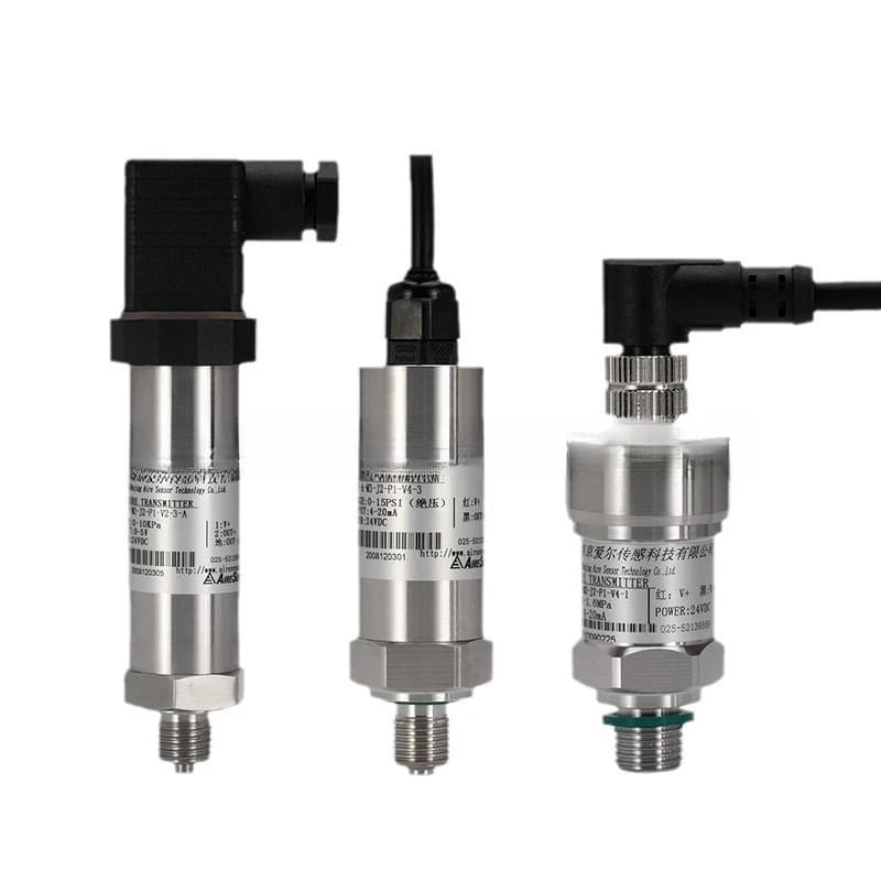 sensor hydraulic air oil pressure water 4-20mA/0-5V diffusion silicon transmitter piezoresistive type
