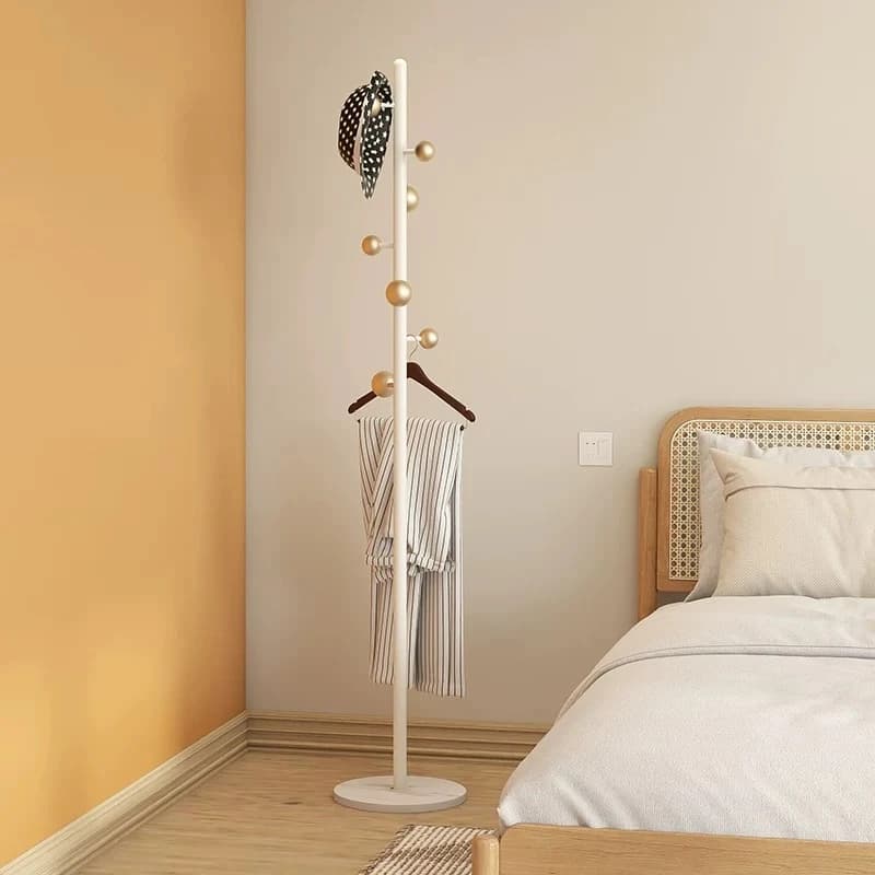 Cool Luxury Clothing Rack Tree Hanger Entrance Hat Coat Rack Nordic Standing Perchero Ropa De Pie Living Room Furniture
