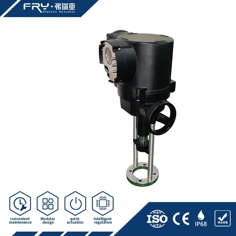 Digital Linear Actuator with 220V/380V & 4-20mA Control With Control Valve