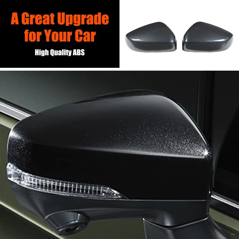 1Pcs ABS Carbon Fiber For Subaru Outback 2026+ Car Exterior Mirror Cover Decoration Sticker Car Protection Accessories