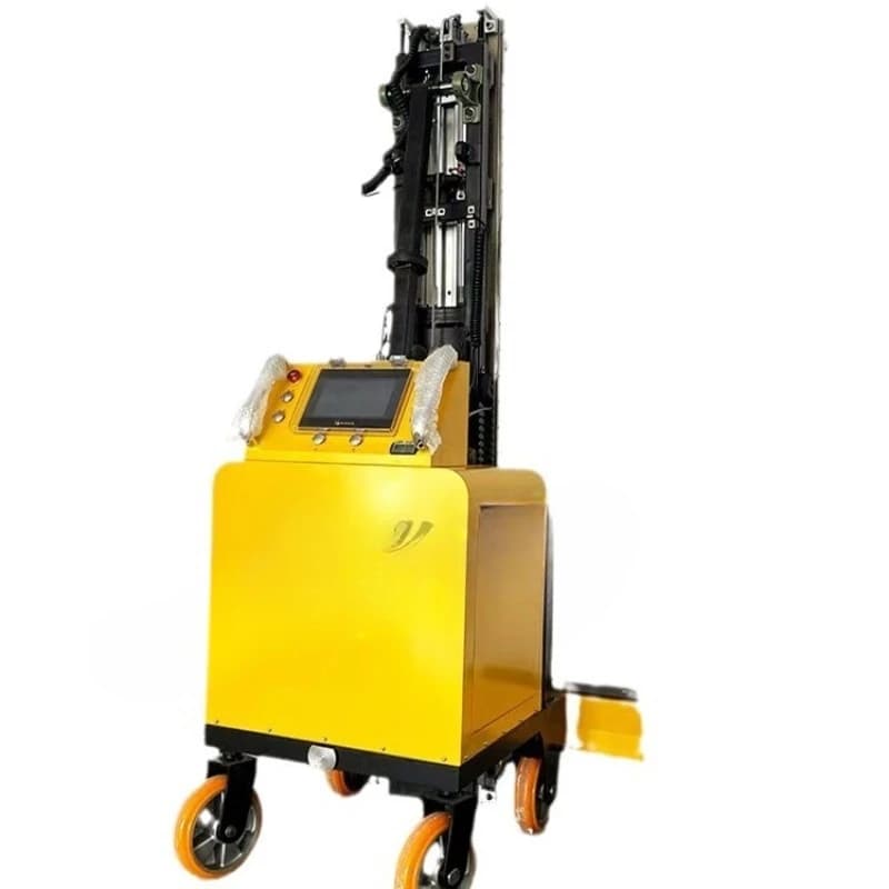 Fully automatic building interior decoration with wall smoothing machine with a height of 3 meters of mortar scraping