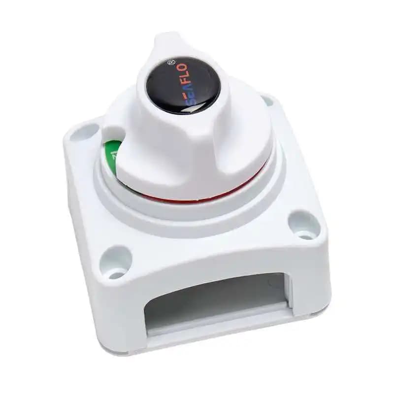 SEAFLO 2-Stage Battery Selection Switch 12V 24V 36V Yacht Power Cut-Off Speedboat RV Accessories