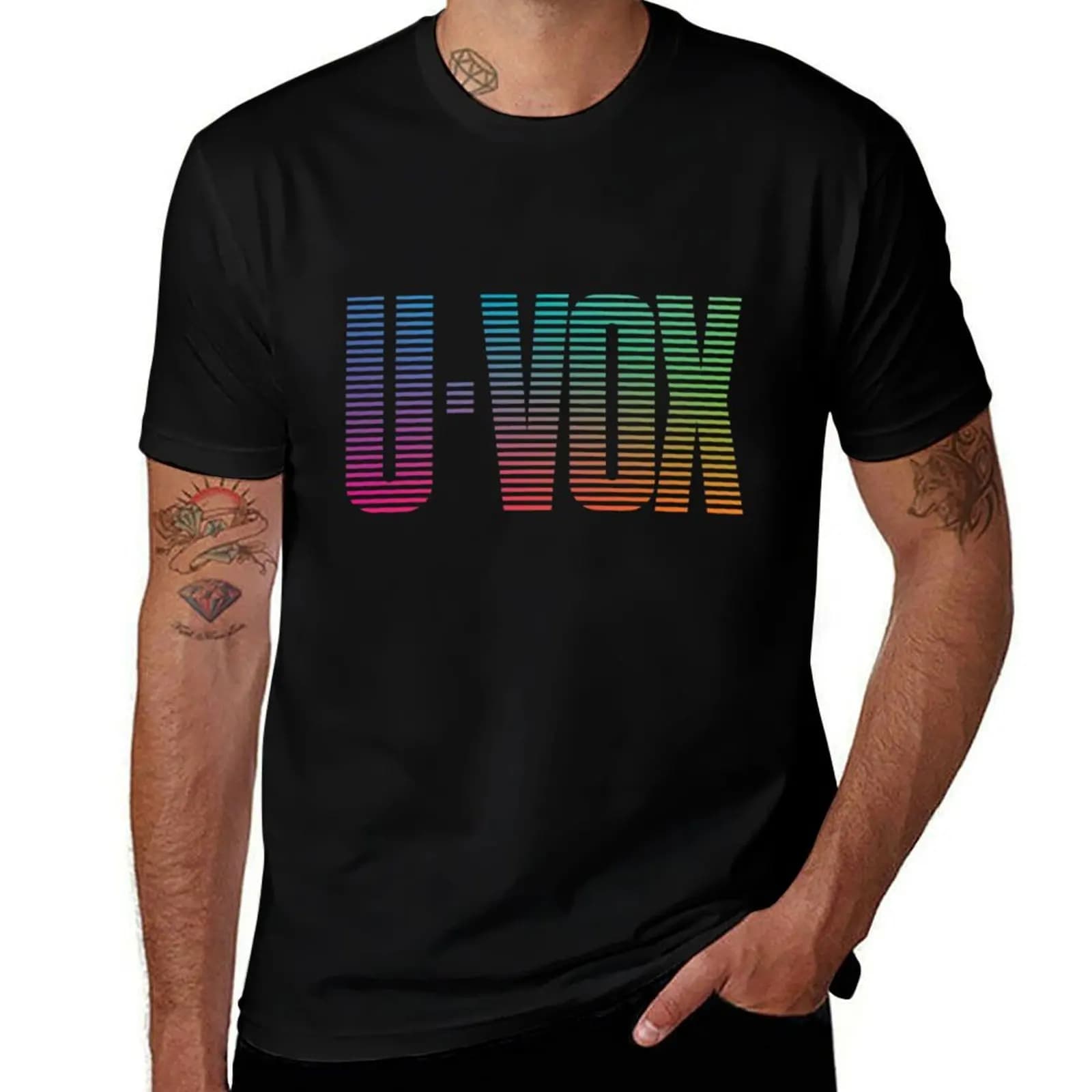 Ultravox Relaxed Fit T-Shirt t shirts for man cotton funny T-Shirt