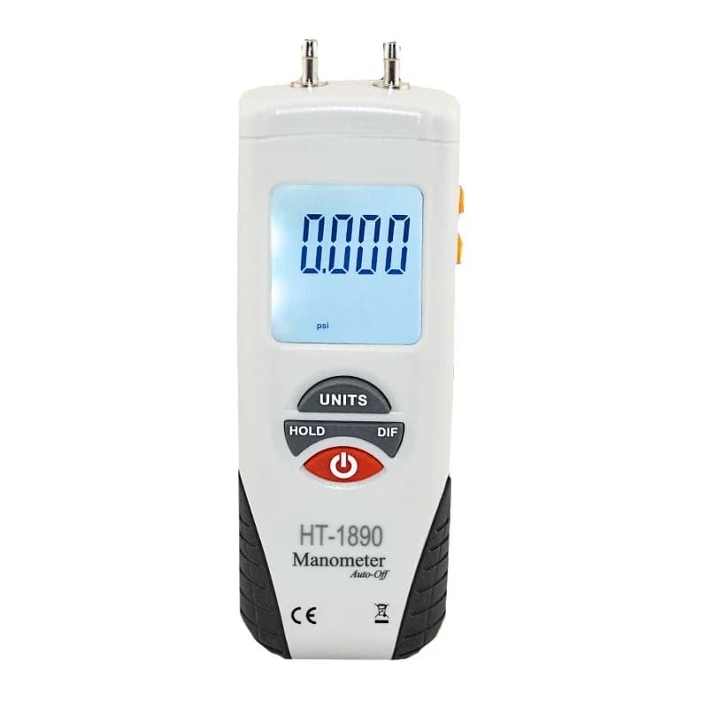 Pressure Gauge HT-1890/1891/1895 Digital Differential Pressure Gauge Digital Pipeline Differential Pressure Test Instrument
