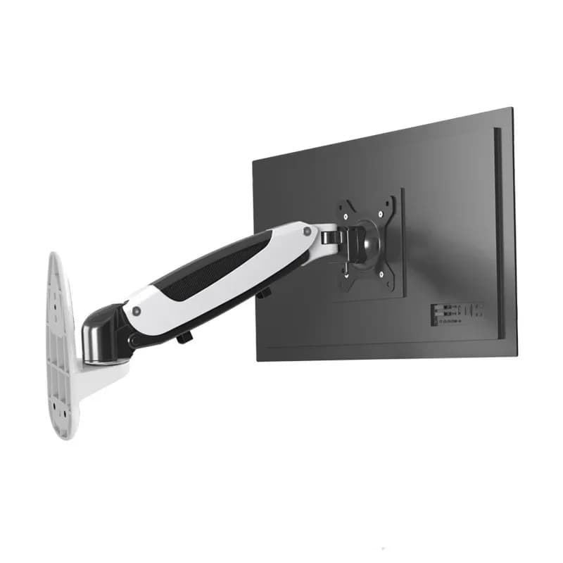 Wall-mounted large-screen monitor bracket, air pressure lifting and rotating GST111W wall-mounted frame