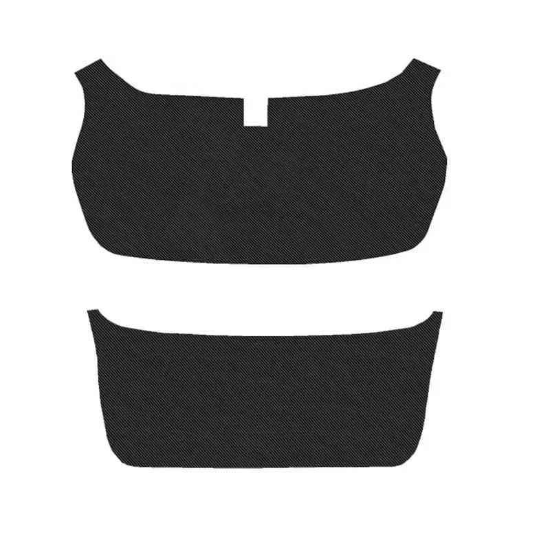 For MG ONE 7 2023-Present Car Anti-kick Carbon Trunk Pad Weather Dustproof Protect Tailgate Sticker Auto Accessories