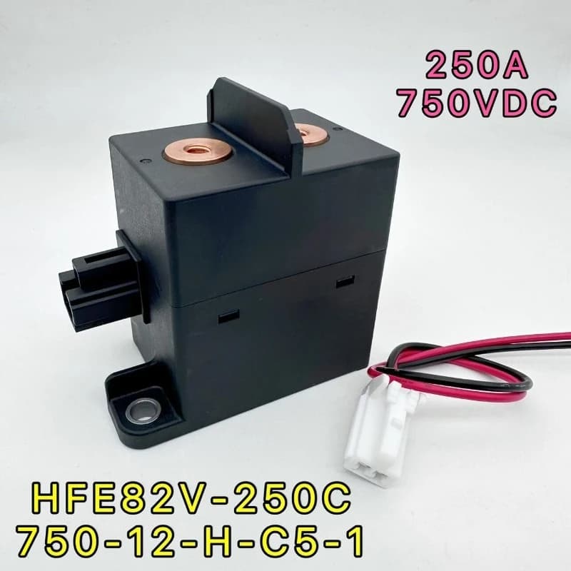 HFE82V-250C750-12-H-C5-1 New Energy Vehicle HVDC Contactor 250A750V