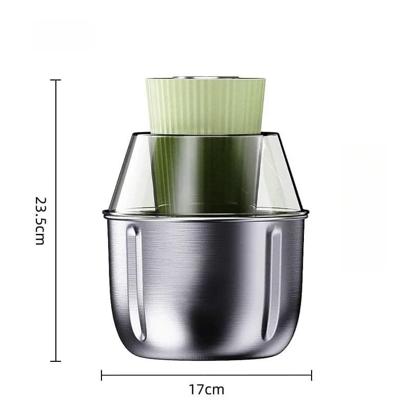 Meat grinder, electric cooking machine 304 stainless steel automatic multi-function mixer