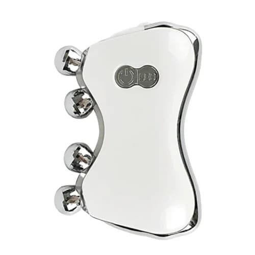 Handheld ion electro-light therapy face-saving wrinkle removal micro-current face washing, scraping, massage and beauty machine