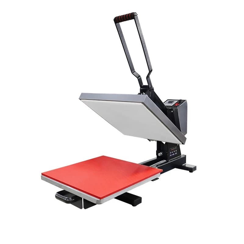 Manual pull-out heat transfer machine, clothing printing pattern