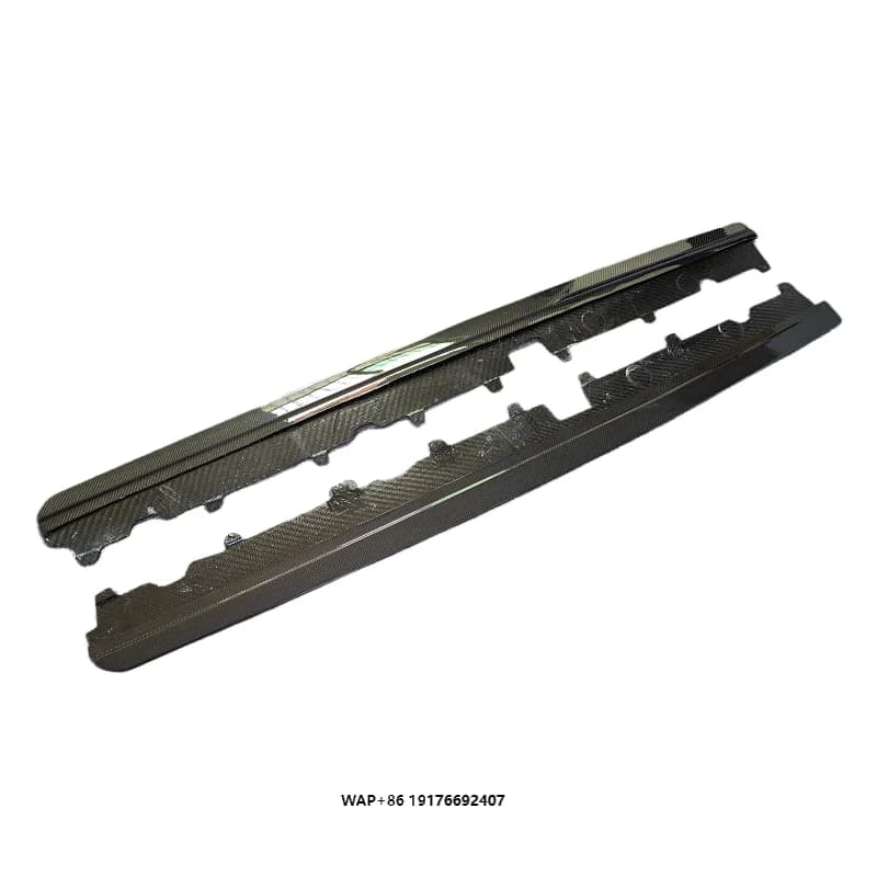 High Quality Dry Carbon Fiber Side Skirt Body Kit for the 2019-2023 forAudi R8 Body Kit