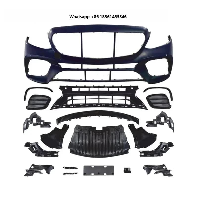 Body Kit FOR 2016-2020 W213 S CarE63S Bumpers In Plastic New Condition