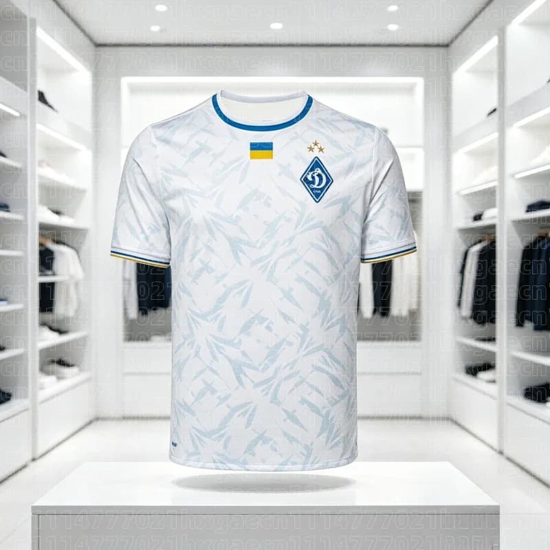 New Ukraine Football T-Shirt 26 New Dynamo Kyiv Football Jersey Adult Men's Sports T-Shirt Kids Football Train Family Kids Tees