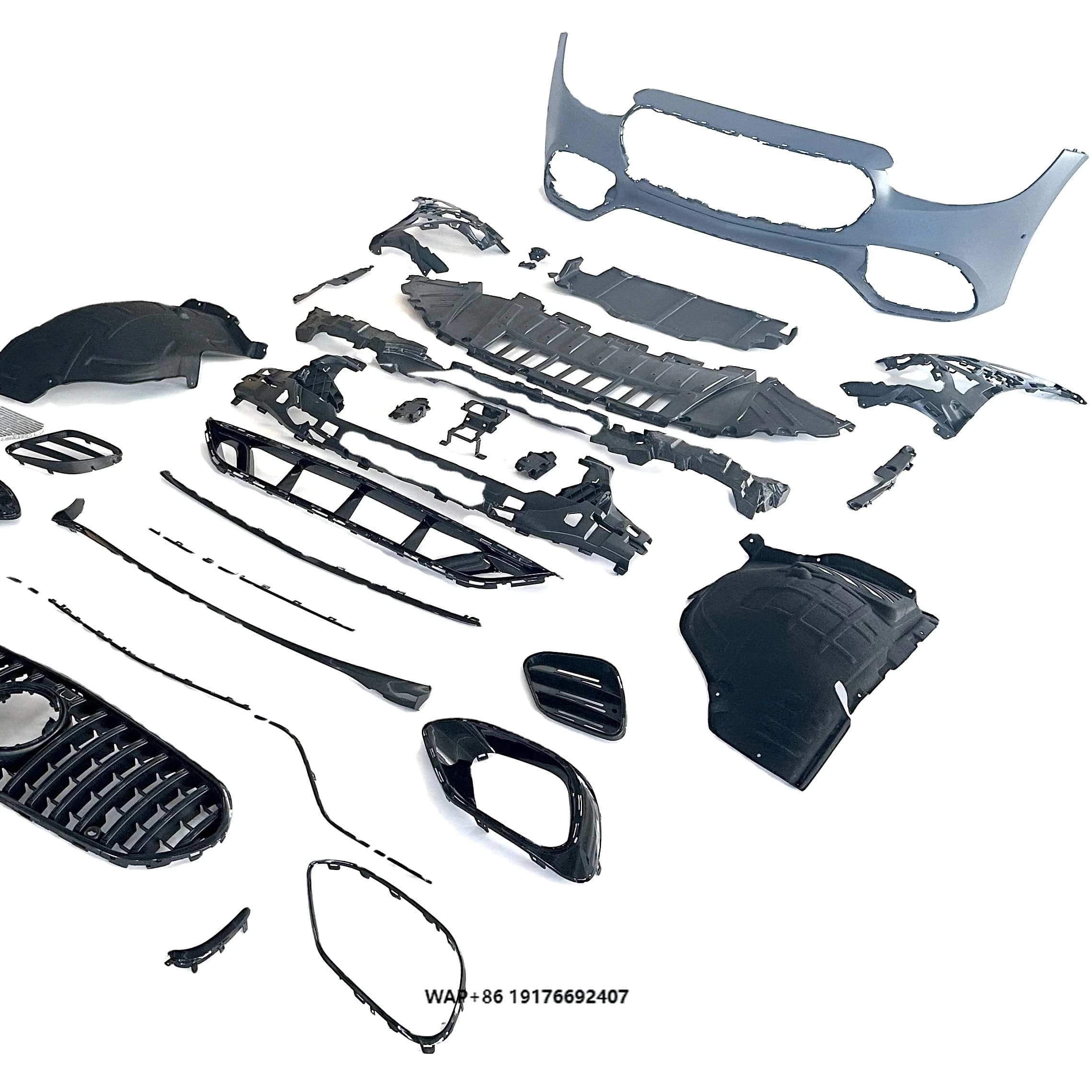 Upgrade S63AMG Style PP Material Body Kit for MercedesBenz S-Class W223 2020-2023