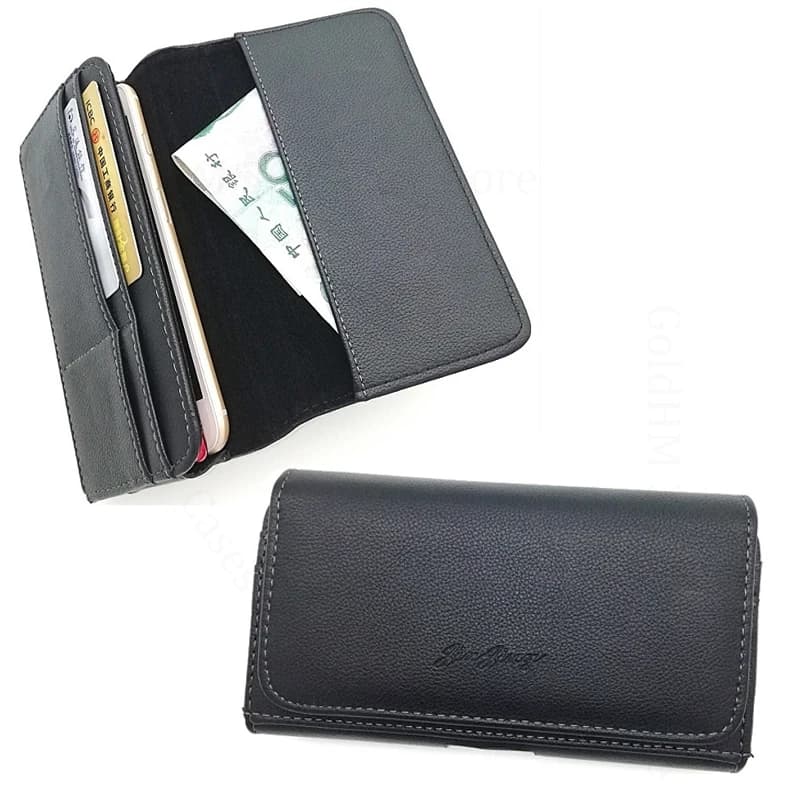 Phone Waist Bag Leather Pouch For Poco X8 Pro Max X7 X6 X5 X3 Pro Magnetic Wallet Cover Pocket Case POCO F8 Ultra F7 F6 F5 F4 GT