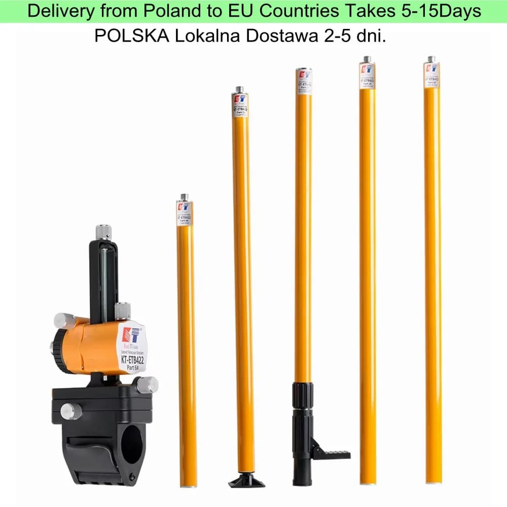KaiTian 4.22M Laser Level Extend Telescopic Rod Support Powerful Multi-Functional Bracket For Green Line Levels Nivel Lasers 360