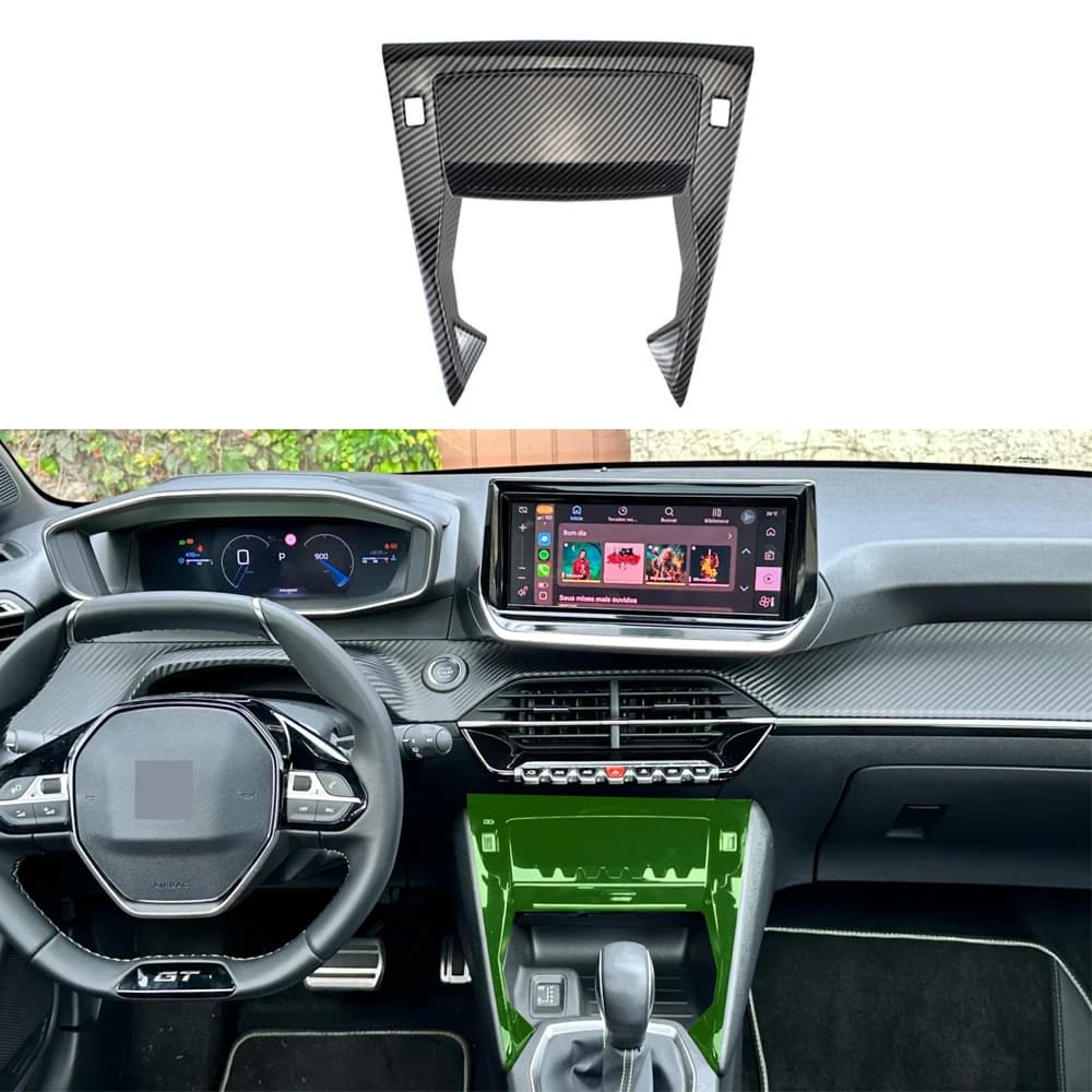 For Applicable to Peugeot 208 central control decorative strip 2020-2025