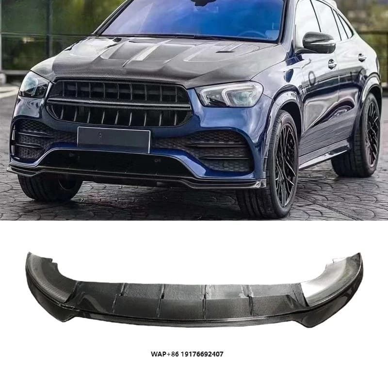 Carbon Fiber Body Kit Front Lip Front Bumper for GLE SUV/COUPE 20-22 LD Style