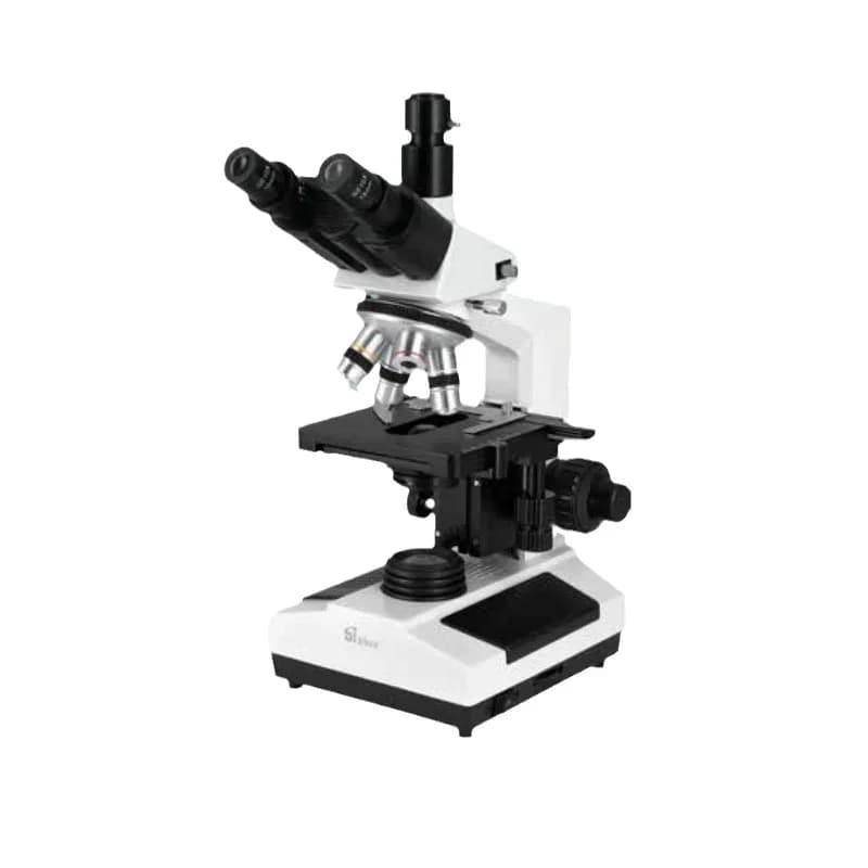Cheapest Trinocular Biological Microscope For Biology With Halogen Lamp,XSZ -N107 Series Binocular Biological Microscope
