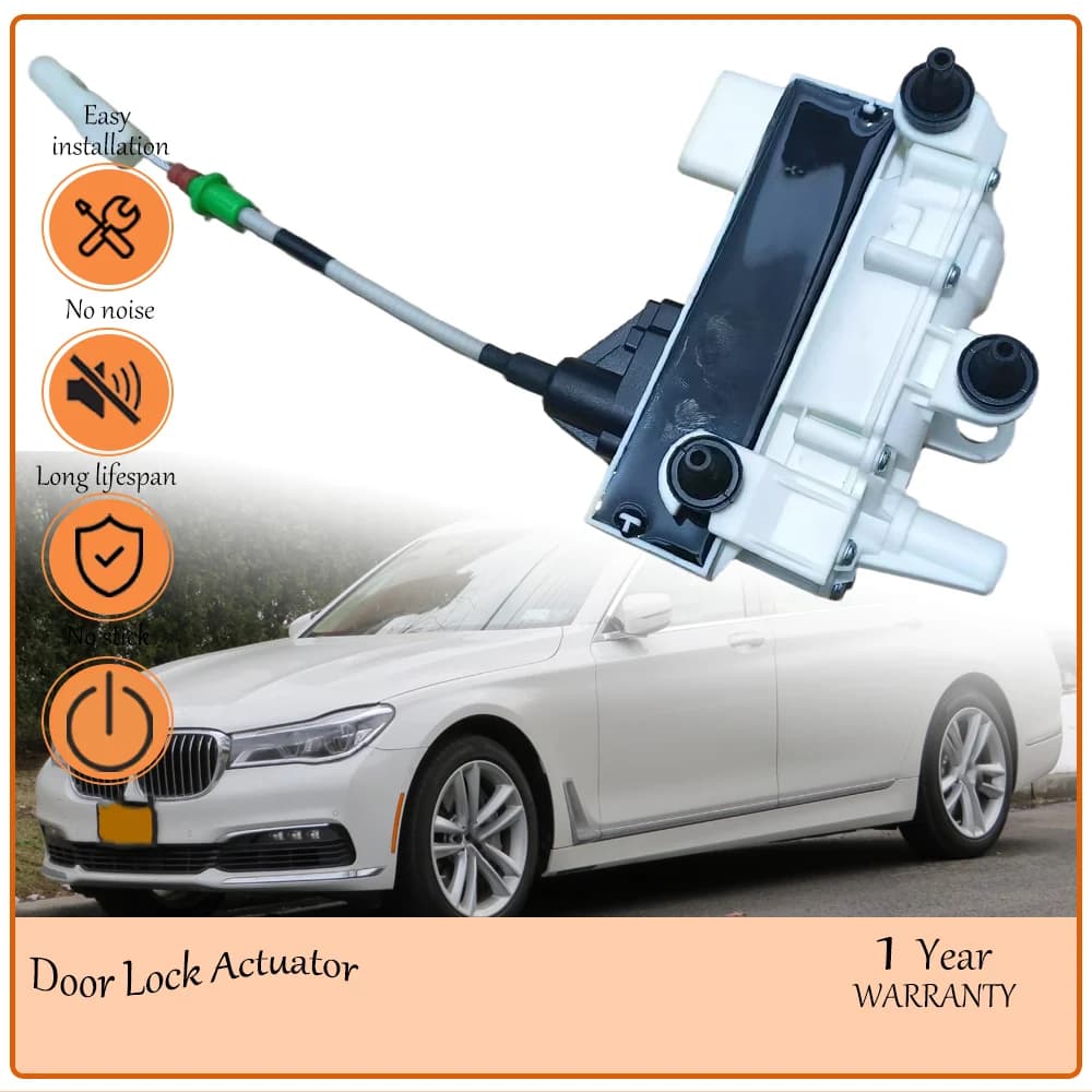 Solid-Formed Front Left Car Door Lock Actuator AssemblyCompatible With BMW G11 G12 7 Series,oem 551217368449,51215A36EA1,937-997