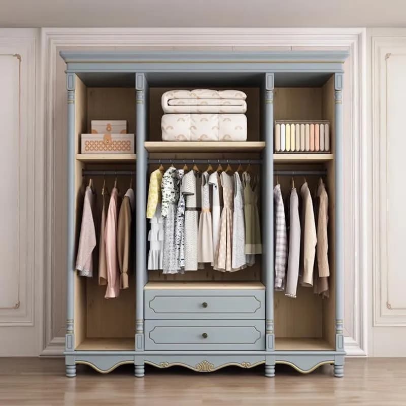 Nordic Minimalist Wardrobe Cube Door Drawers Walk In Wooden Wardrobe Partitions Organizer Guarda Roupa Lounge Suite Furniture