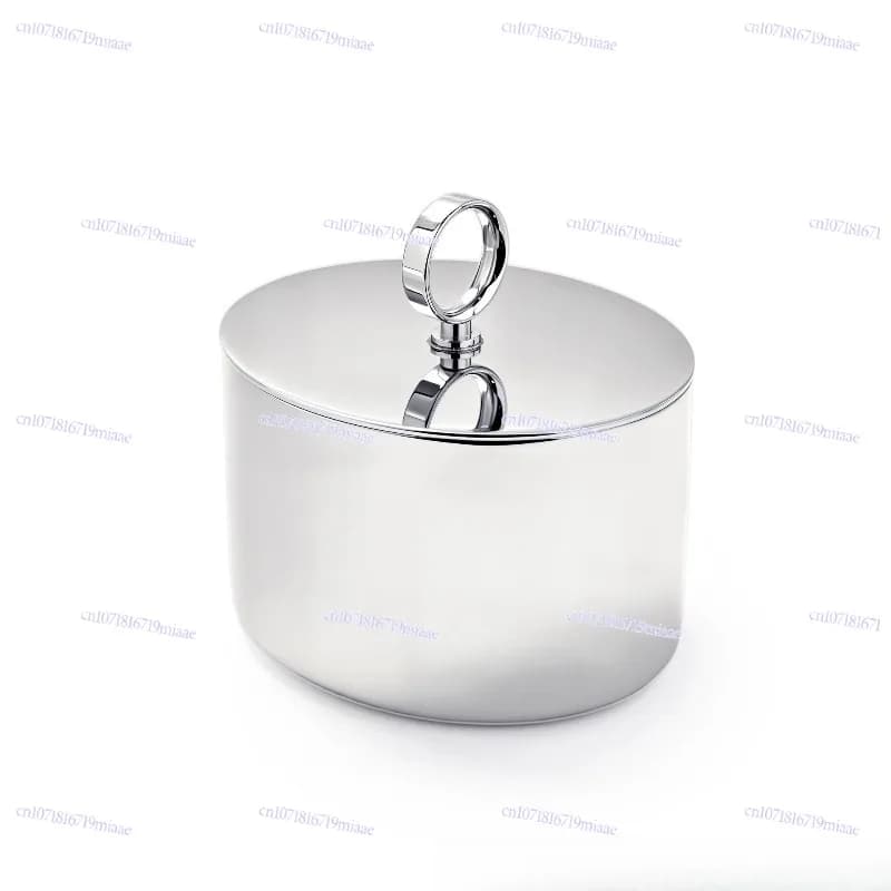 Mirror light stainless steel seasoning tank, multi-functional sealed moisture-proof antibacterial seasoning storage tank