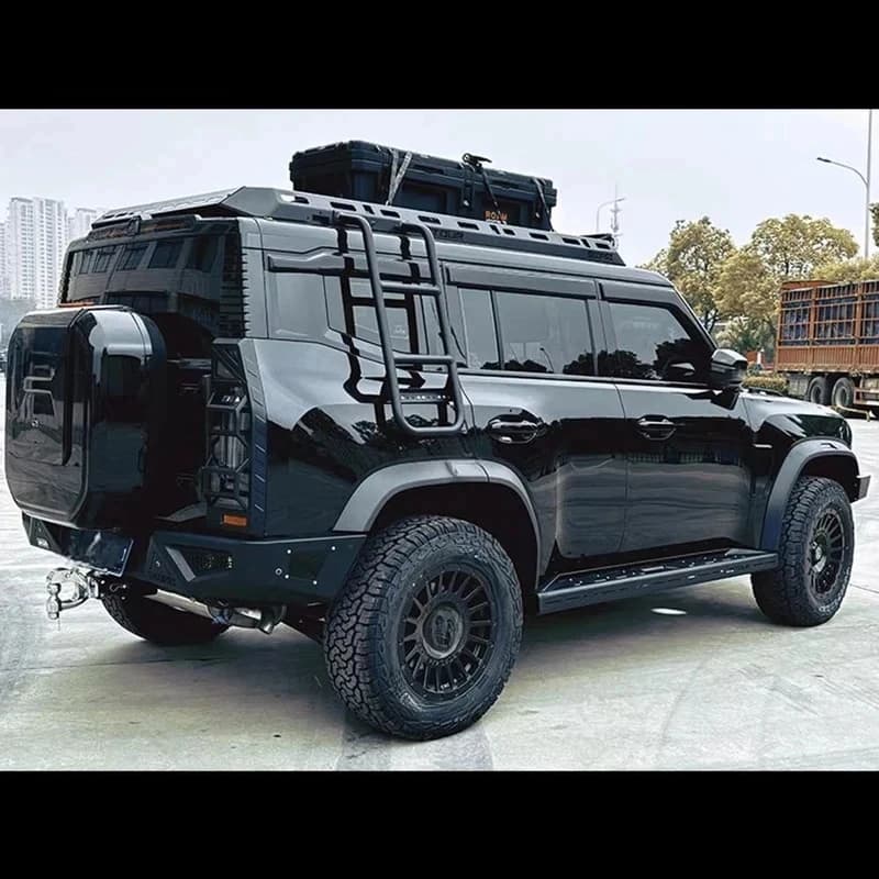 Upgrade Stylish  Manganese Steel Rack Overlanding & Roof Top Tent