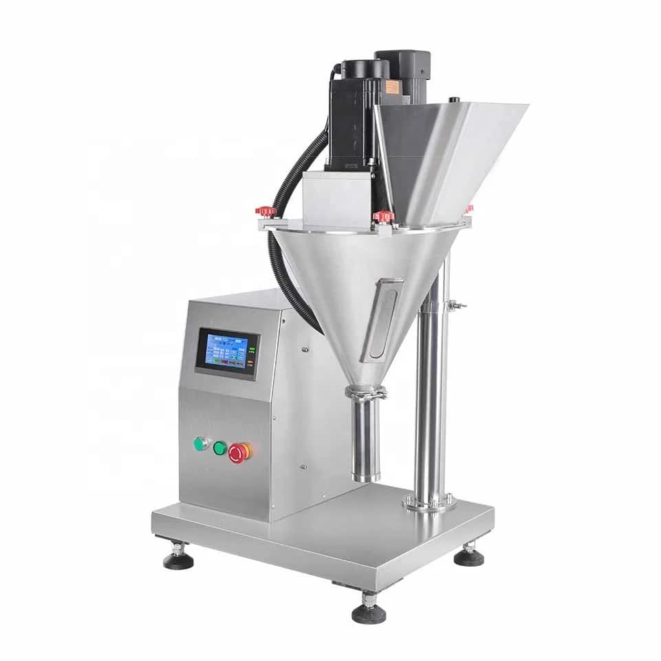 10g 50g 100g 500g 1000g 2000g Screw Auger Filler Dosing Dispenser Dry Fine Spice Coffee Flour Powder Packing Filling Machine