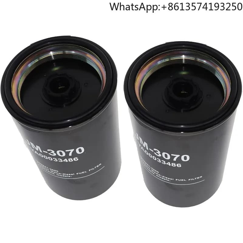 2PCS Fuel Filter YA00033486 Fits for Isuzu 6HK1 6WG1 Engine