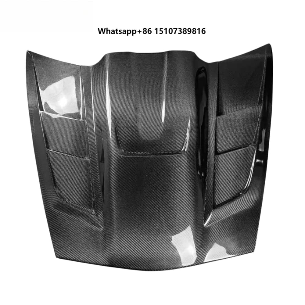 ZR2 Style Carbon Fiber Hood for Corvette C6 2005-2013 Upgrade & Replacement