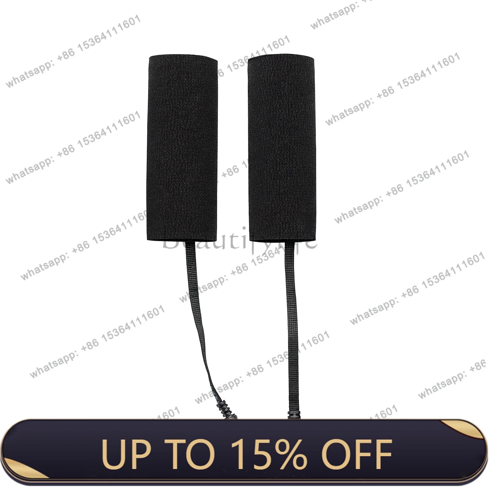 LX Cross-border 5V Motorcycle USB Velcro Heated Handlebar Cover