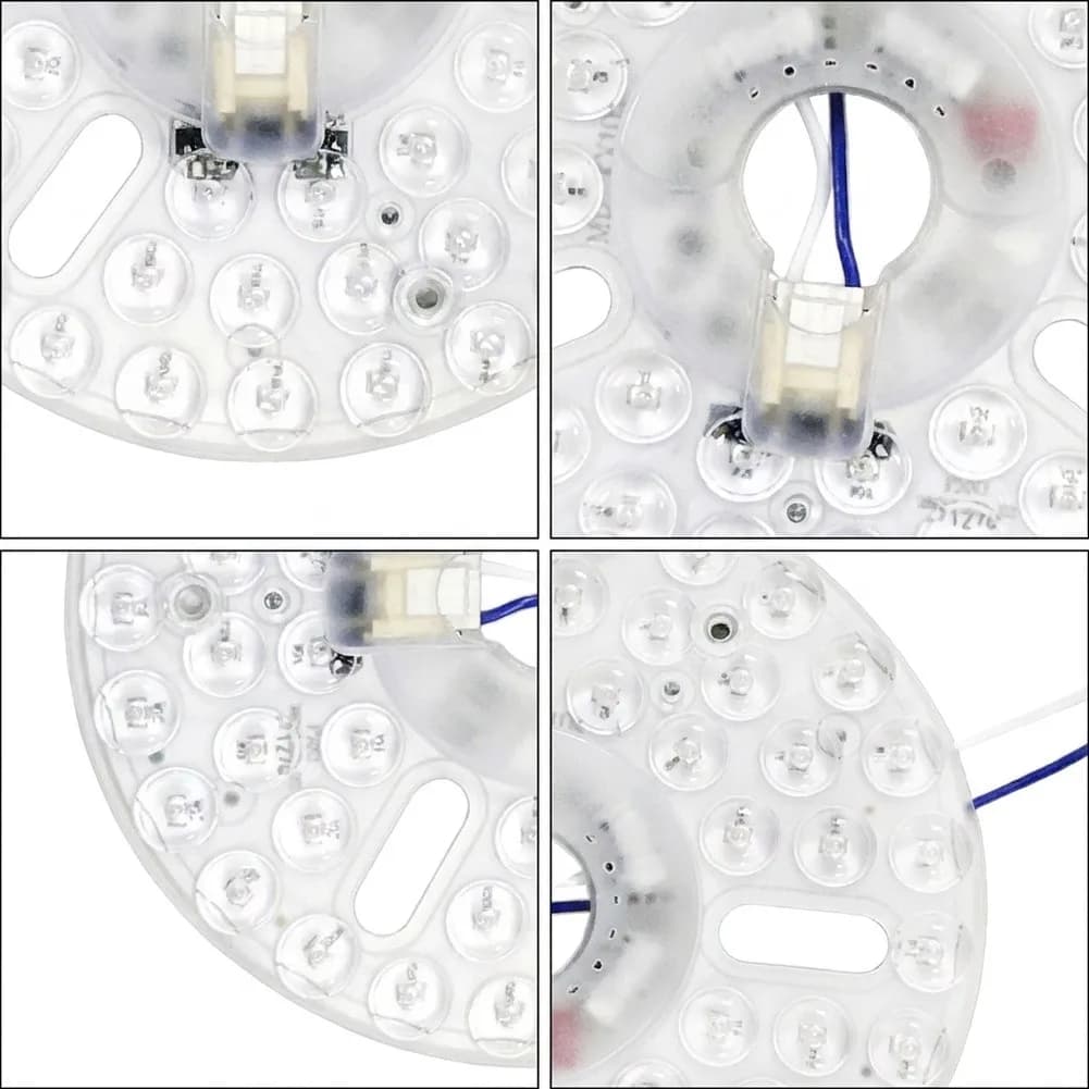 For Standard Ceiling Fans 3-color Dimming Bulb LED Ceiling Fan Light For Home Renovation Voltage Regulator Stabilizers