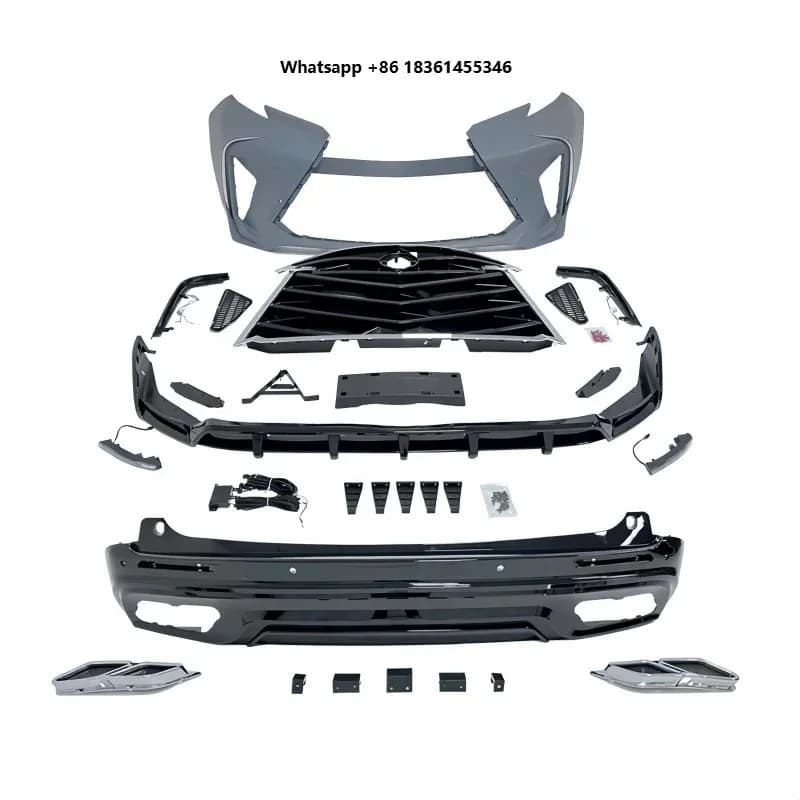 For The 21-22 Sienna Modified Thunderbolt Dream Edition Bumper Kit, Including Front And Rear Bumpers And Grille.