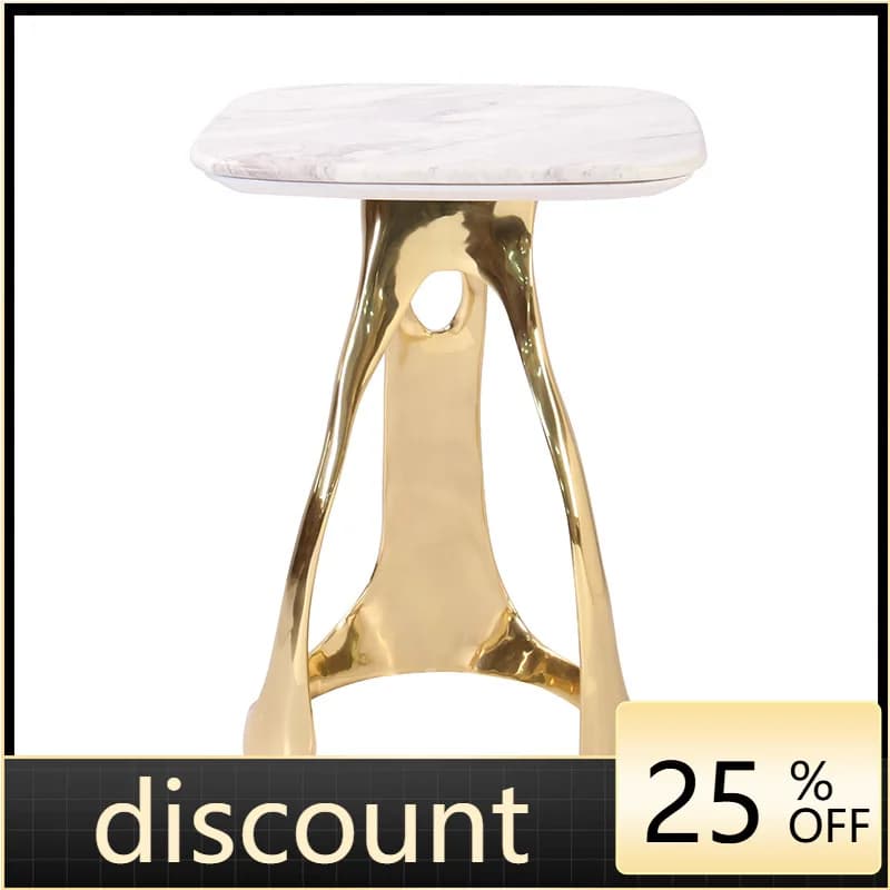 LH all-copper coffee table light luxury high-end living room home mirror tea table living room side table