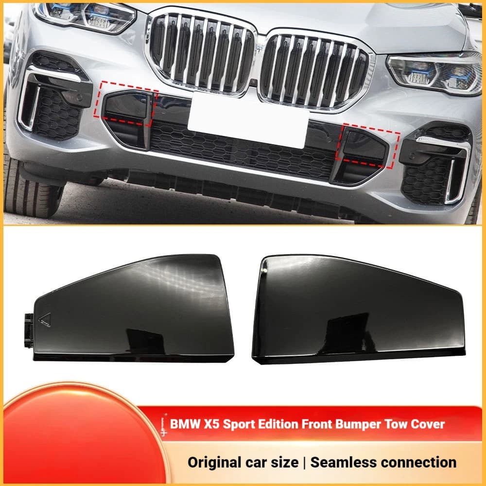 For BMW X5 Sport Front Bumper Trailer Cover G05 M Front Bumper Traction Hook Hole Cover 51118069237