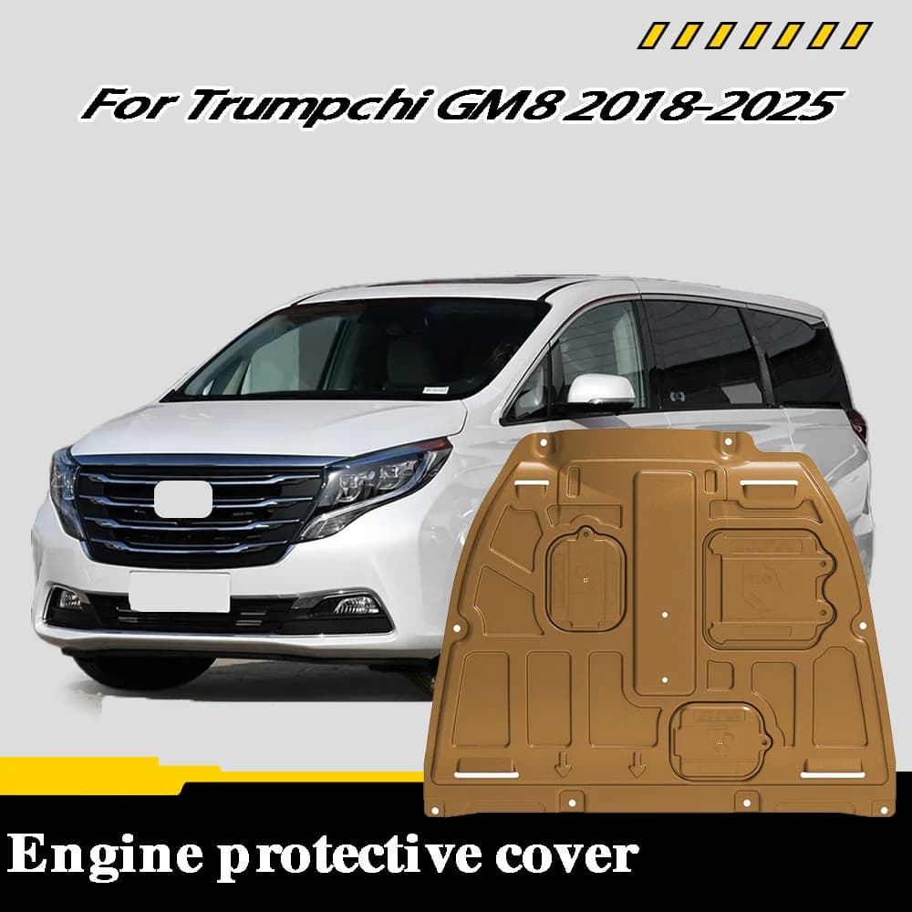 Under Engine Guard Splash Shield Mud Fender Cover Plate Fender Mudguard Protector For Trumpchi GM8 2018-2025 2.0T