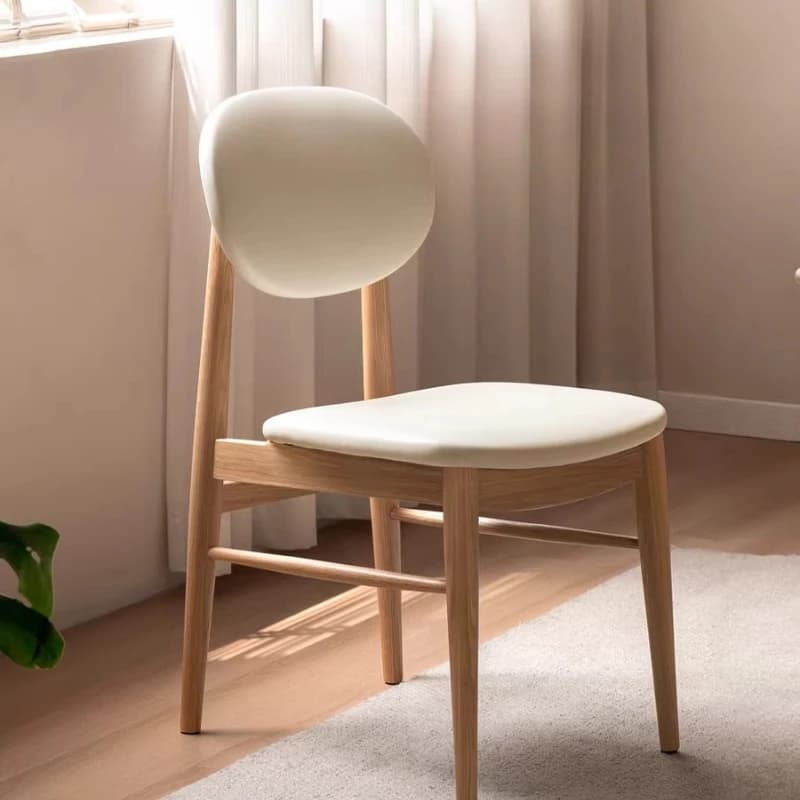 Wooden Stool Dining Chairs Living Room Kitchen Minimalist Dining Chairs Modern Nordic Sillas Para Comedor Postmodern Furniture