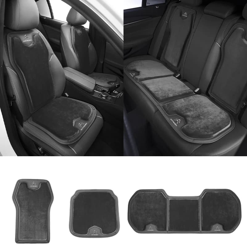 Car Seat Cushion Cover Breathable Flannel Auto Sofa Cushioning For Citroen C1 C2 C3 C4 C5 C6 C8 C4L DS3 DS4 DS5 LS DS6 Picasso