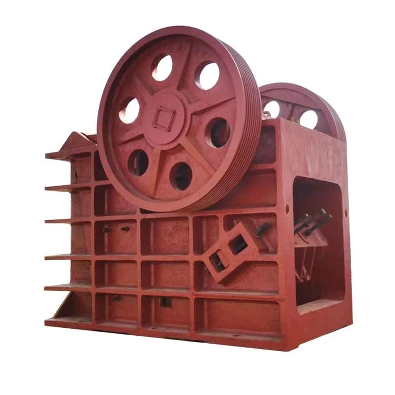 ZG-PE cast steel shell jaw crusher, cross-border mine road engineering stone jaw crusher