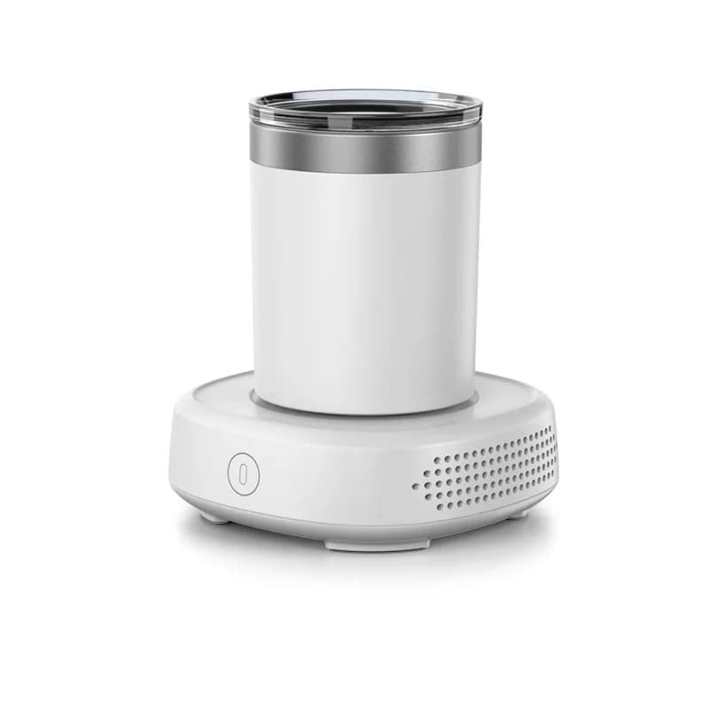 2 In 1 Cup Cooler Coffee Mug Warmer for Office Home Desk Use Heating Cooling Beverage Plate for Water Tea Drinks Milk Beer Cocoa