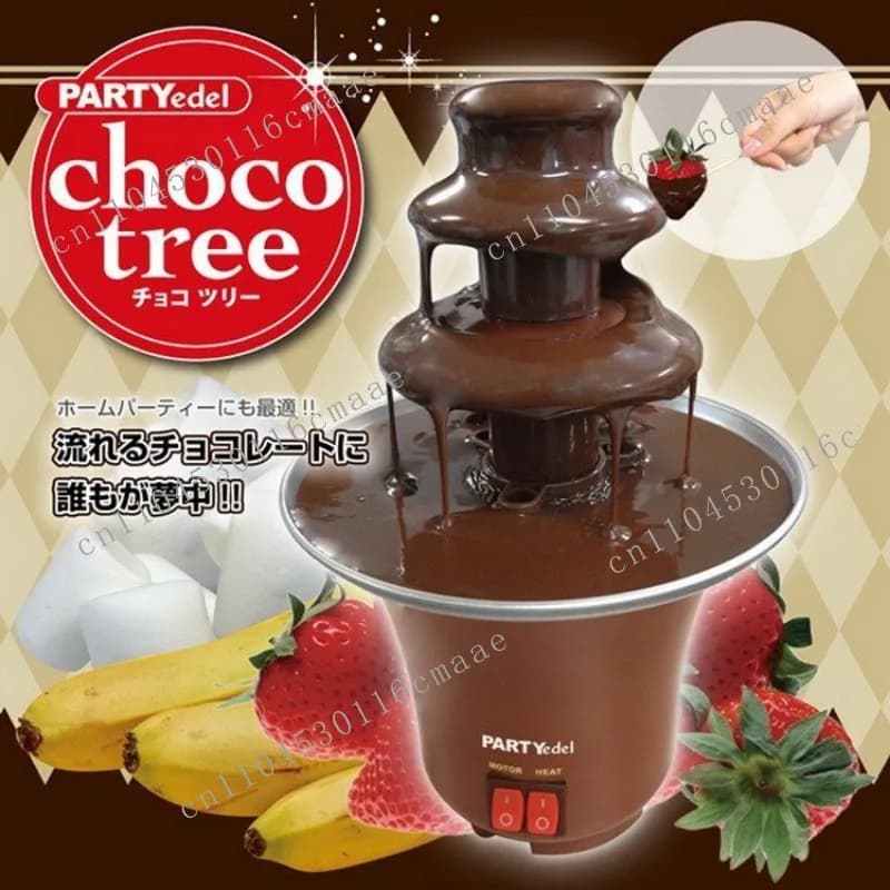 Multipurpose Chocolate Fountain  Marshmallow Waterfall Commercial Wedding Banquet Hotel Buffet Restaurant Hot Pot Sauce Machine