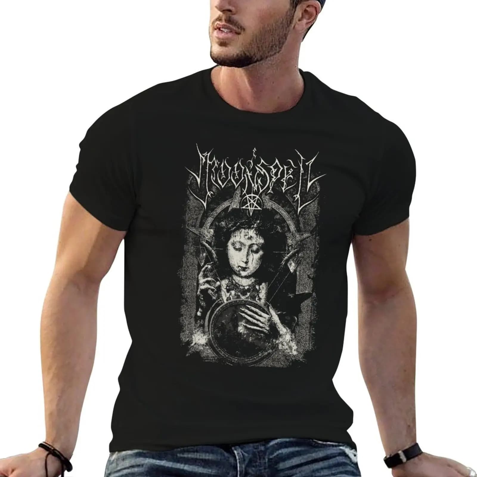 Moonspell T-Shirt graphic t shirts for man t shirts for man pack white T-Shirt