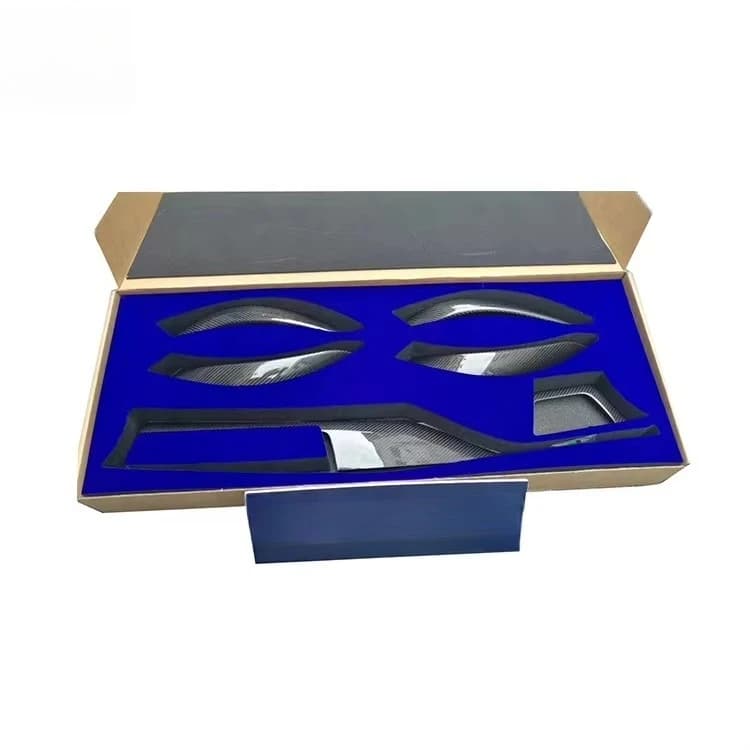 Car Inner Decoration Cover Carbon Fiber Interior Trim Left Driver Support for F30 Interior Trim
