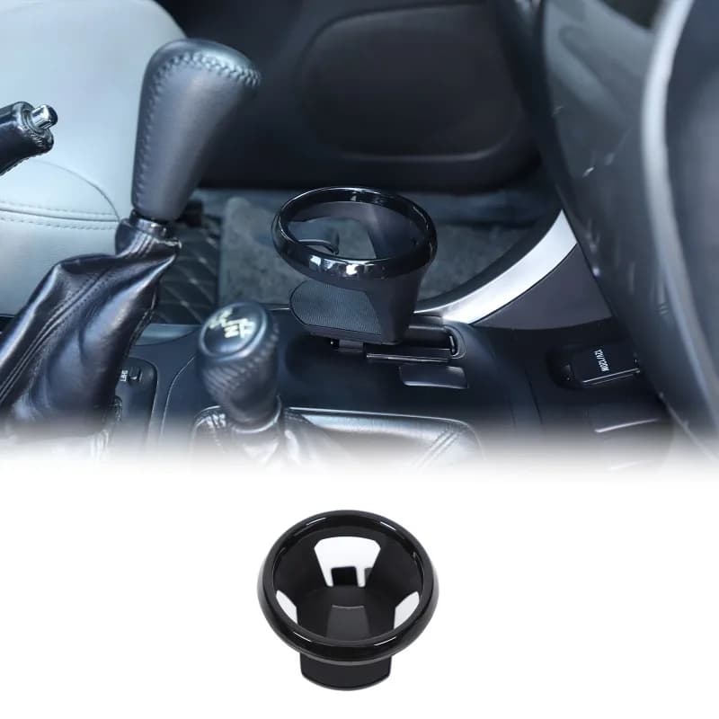 Carbon Steel 4WD Gear Shift Left Cup Holder For 2003-2009 Toyota Prado（not fit high-end version）  Car Accessories
