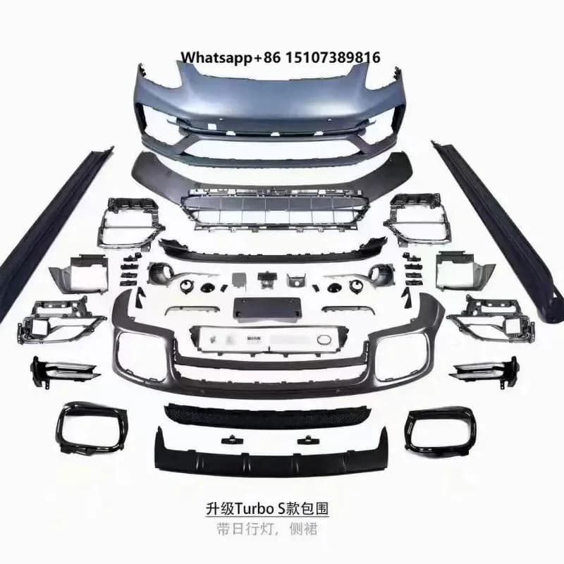 971 Body Parts Upgrade for Enhanced Surrounding TURBOS Made of Durable Plastic