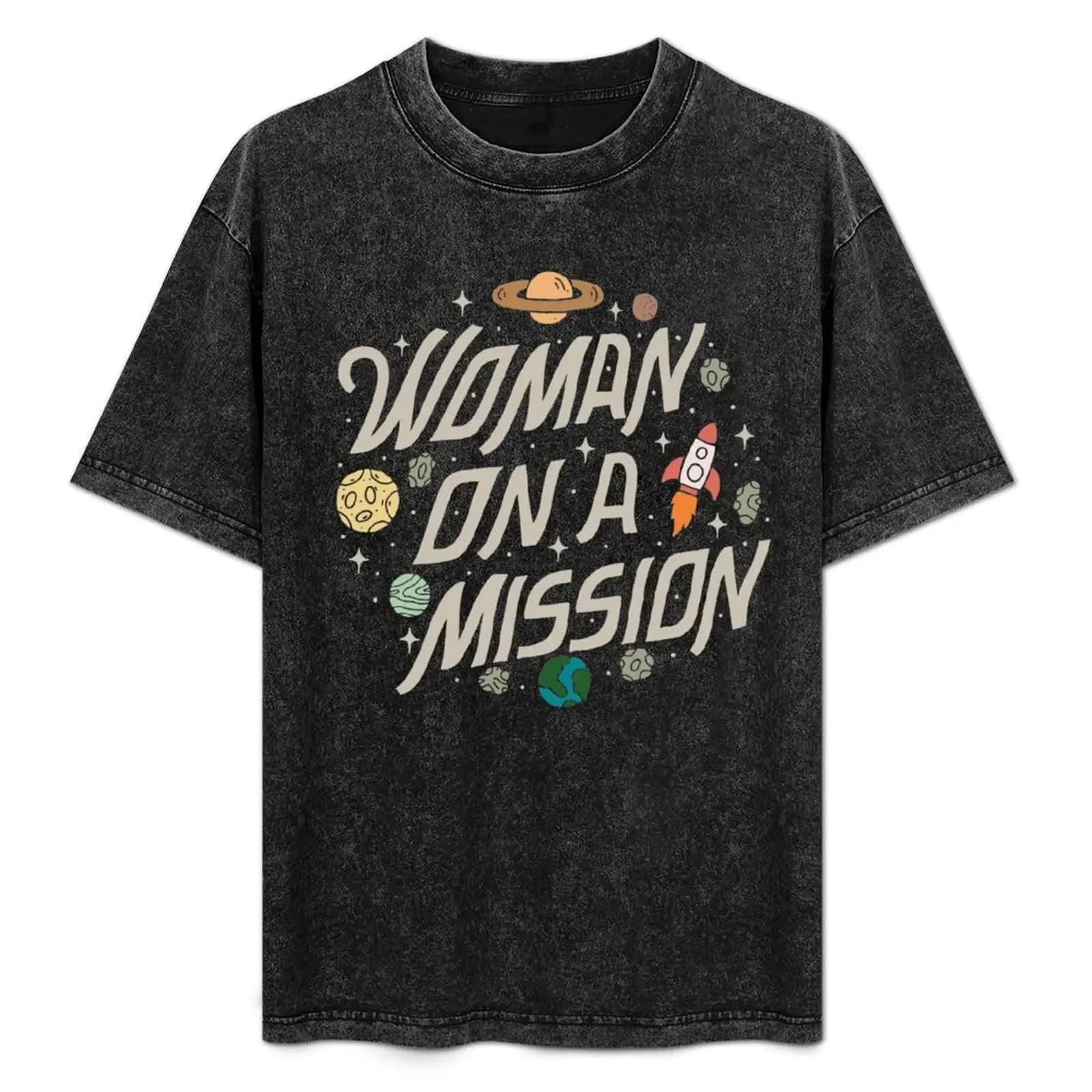 Woman on a Mission T-Shirt High Quality Durable T-Shirt