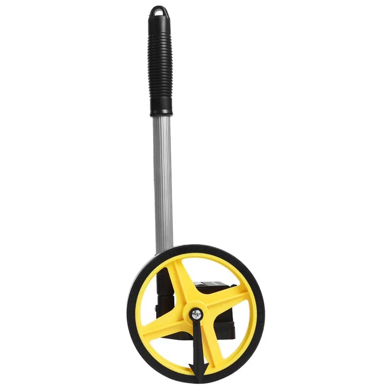 Mechanical Measuring Wheel Portable Measuring Wheel 0~9999.9m Distance Measuring Roller for Multiple Purpose